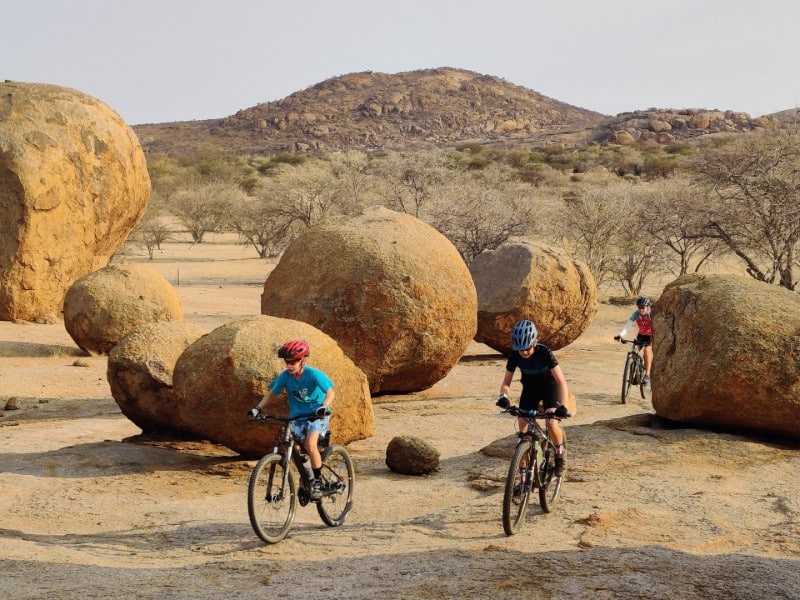Mountainbike Tour Ai Aiba Lodge Erongo Namibia