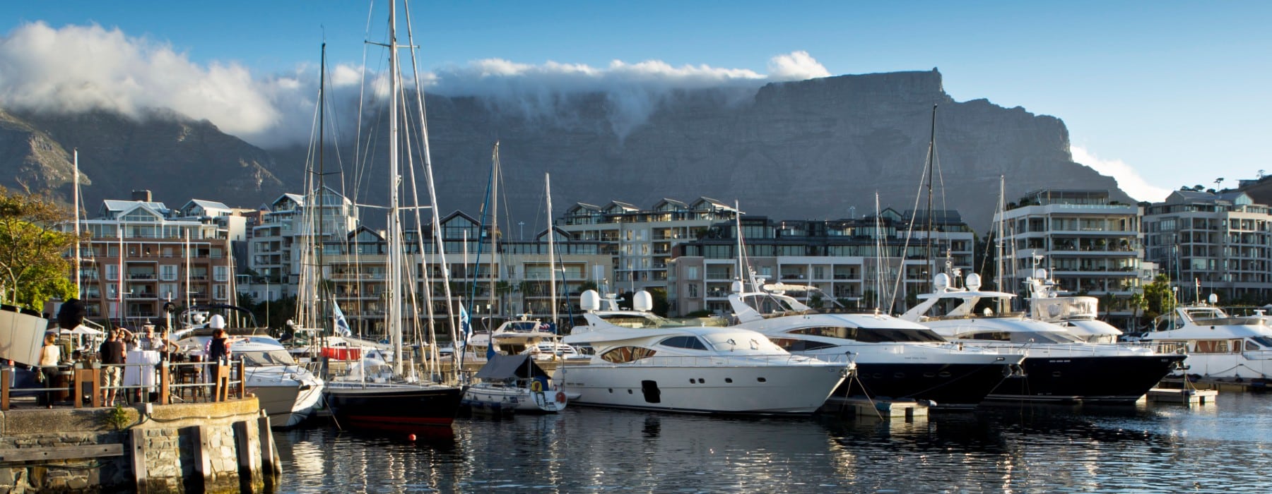 Kapstadt Hafen Tafelberg Südafrika Mietwagen Rundreise